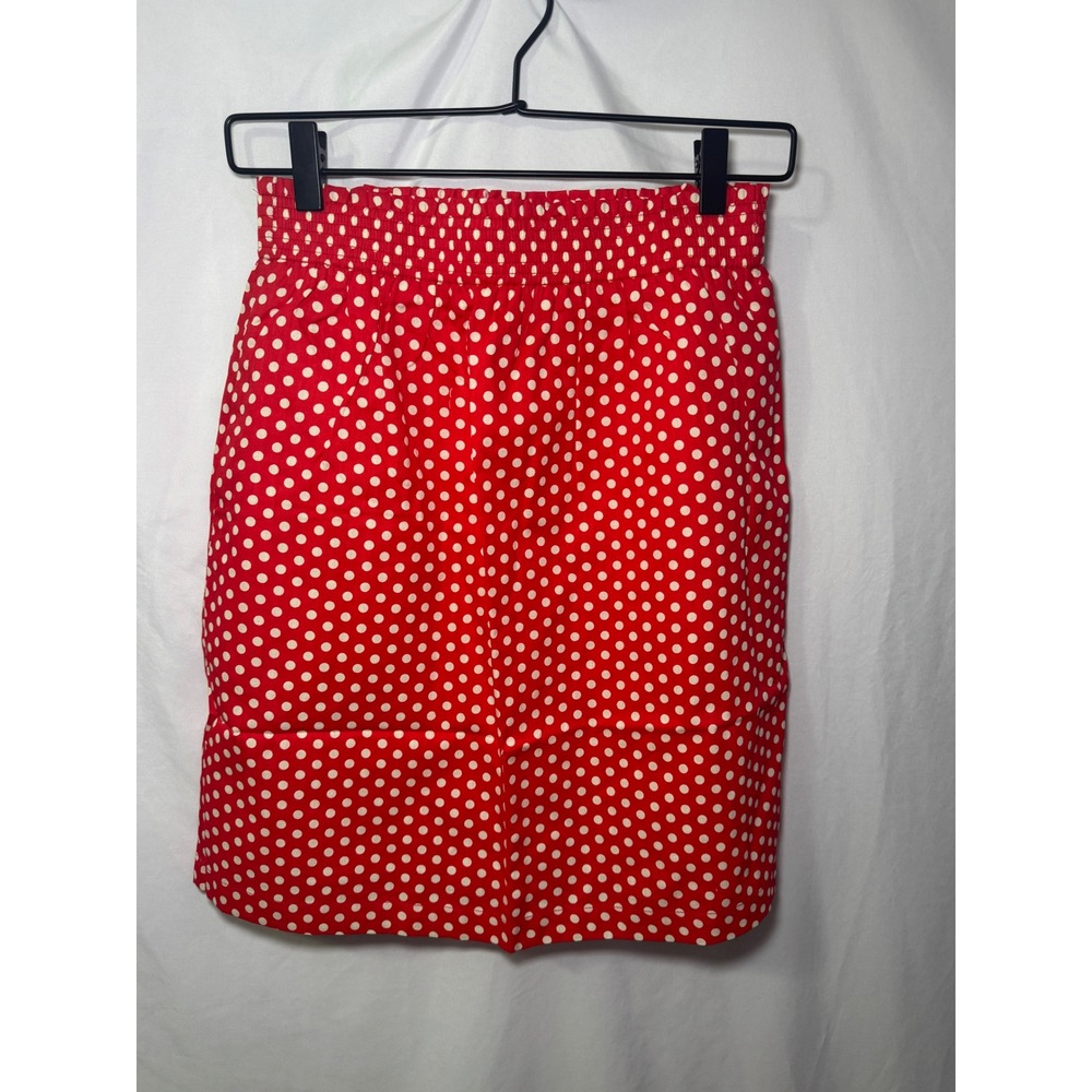 NWT Tulip B Red White Polka Dot A-Line Skirt S NWT Rockabilly Pinup Pockets